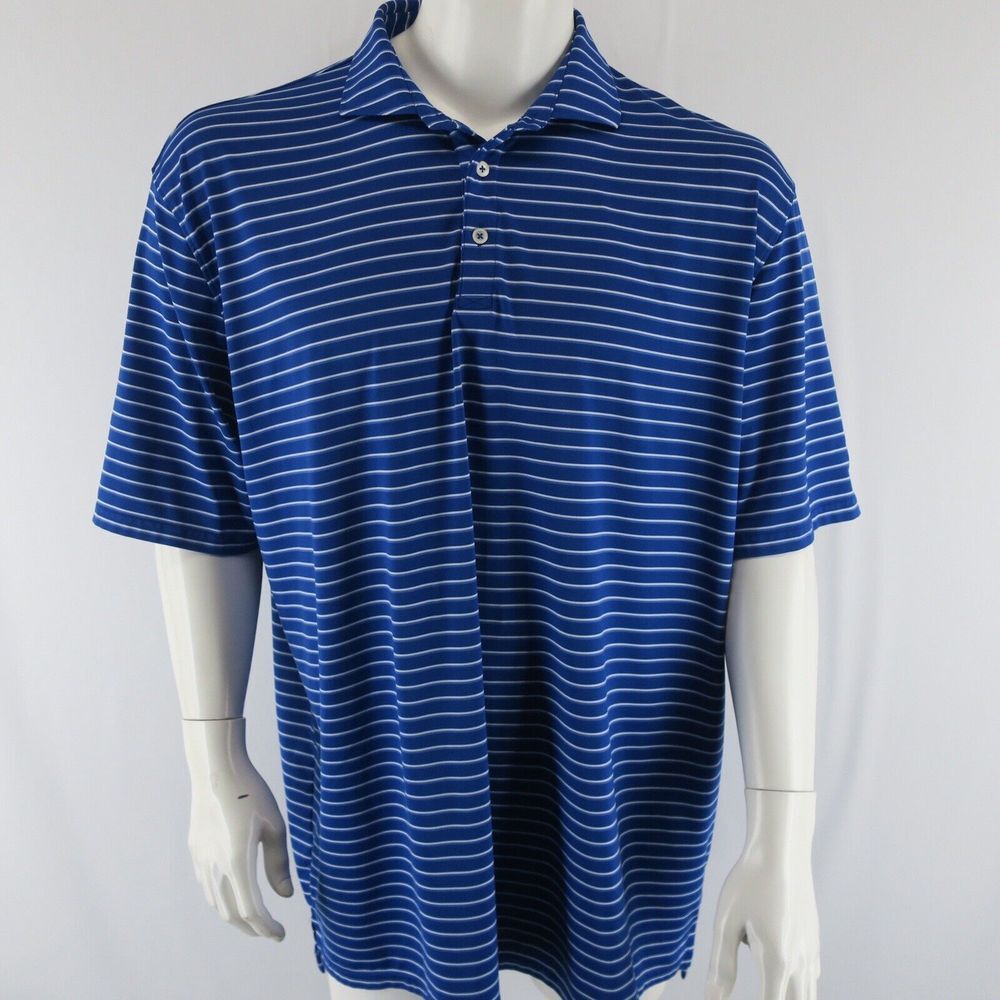 Holderness & Bourne Short Sleeve Polo Shirt Mens 2XL XXL Tailored Fit Druid Hill